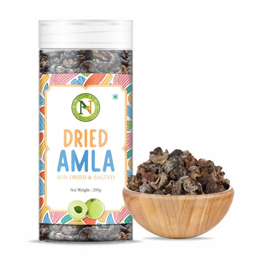NatureVit Dried Amla  – Lightly Salted, Vitamin C-Rich Snack