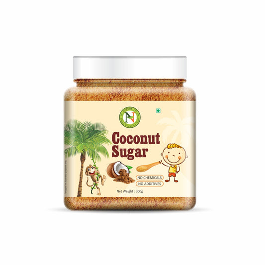 NatureVit Coconut Sugar  – Unrefined, Natural Sweetener, Gluten-Free