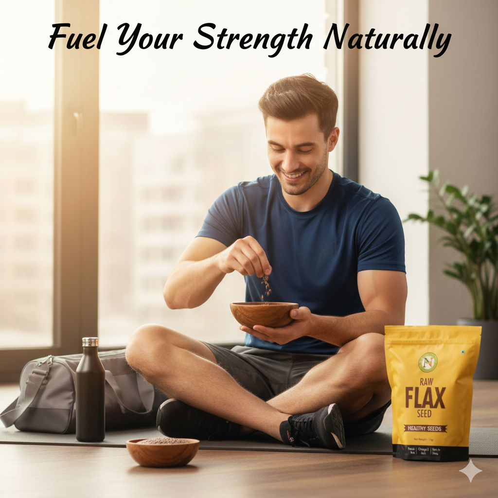 Nature Vit Flax Seed Flour [Cold-Milled,Gluten-Free,Rich In Omega-3,Lingans&Fiber]