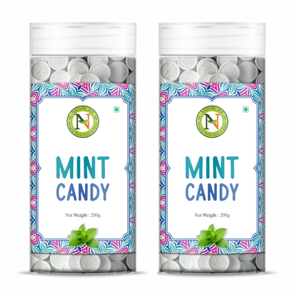 NatureVit Mint Candy – Medium Mint Goli | Refreshing Mouth Freshener