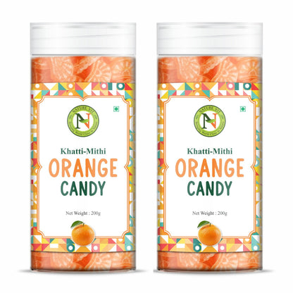 NatureVit Orange Candy  – Khatti Mithi Narangi Goli | Nostalgic Sweet & Tangy Treat