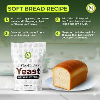 NatureVit Instant Dry Yeast Powder