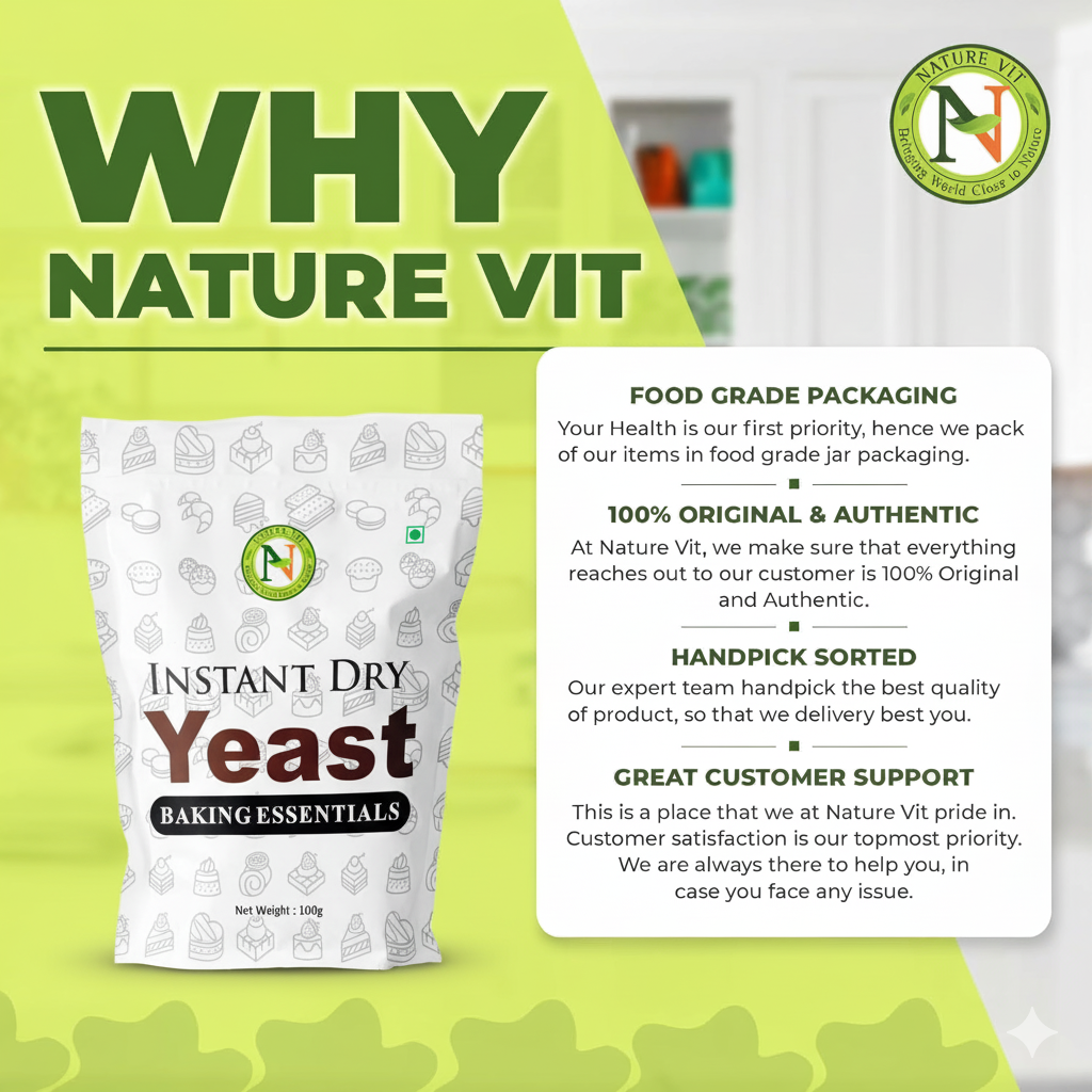 NatureVit Instant Dry Yeast Powder