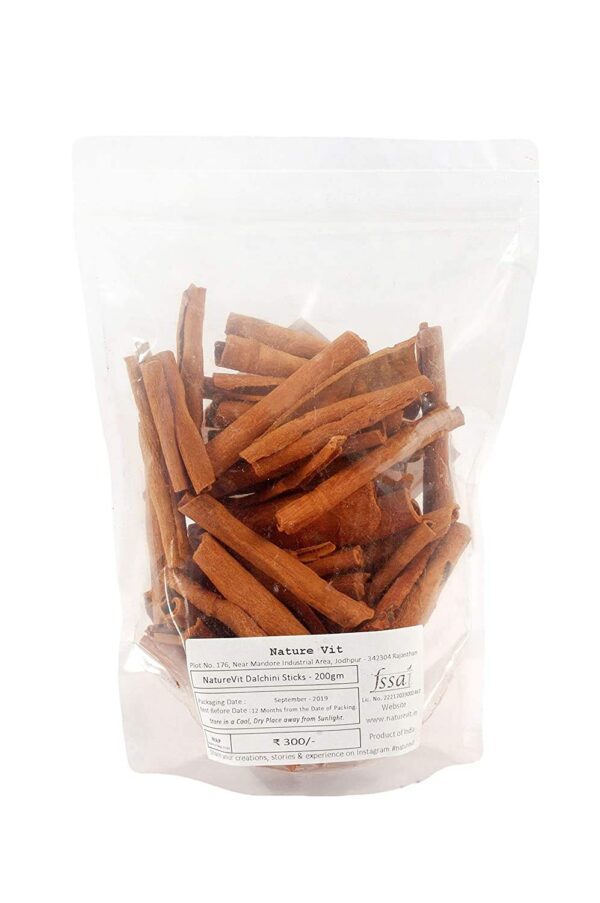 NatureVit Cinnamon Sticks (Whole Dalchini)