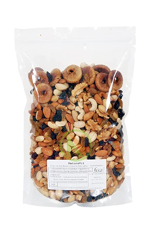 NatureVit Mix Dried Fruits & Nuts with Walnut