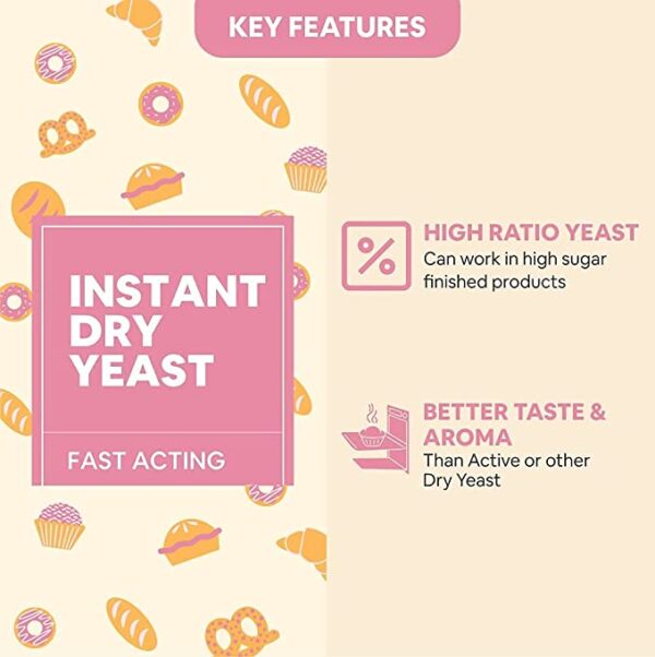 NatureVit Baker's Instant Dry Yeast